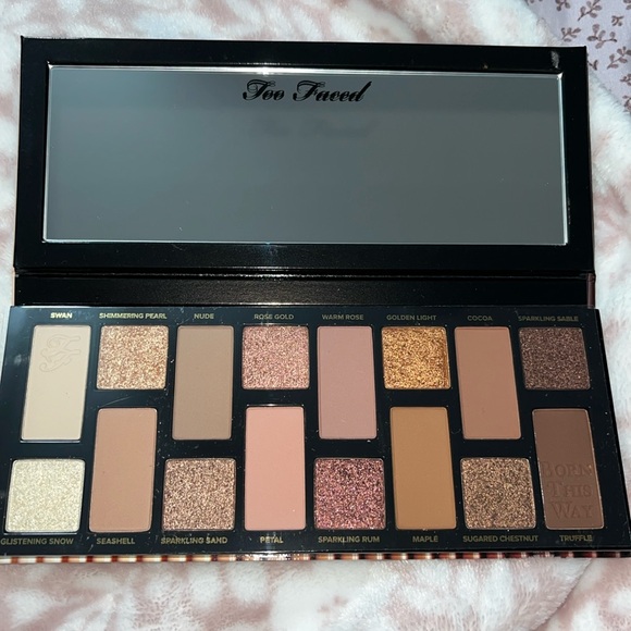 two face Other - Two Faced born this way nudes eyeshadow